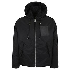 Loewe Nylonjacke mit Anagram-Patch Schwarz