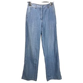 Ermanno Scervino Wide-Leg Jeanshose Light Wash Blau