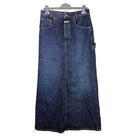 Closed Denim-Maxirock Dunkelblau