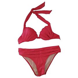 La Perla Bikini-Set in Korallenrot Koralle