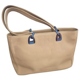 Lancel Borsa Tote in Pelle Beige Beige