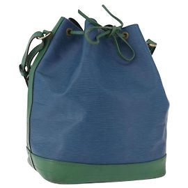 Sac à épaule LOUIS VUITTON Epi Noe Bicolore Vert Bleu M44044 LV Auth 178152 Bleu Vert