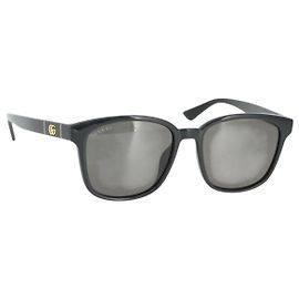 GUCCI Sunglasses plastic Black Auth BAZ297A Black