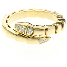 Bulgari Anello Serpenti Viper con diamante D'oro