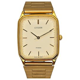 Citizens of Humanity Montre Citizen Forma Quartz Dorée Doré