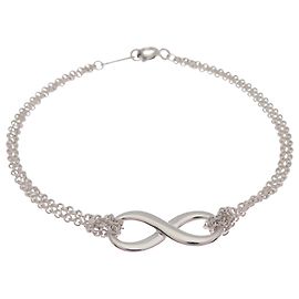 Tiffany & Co. Infinity Double Chain Charm Bracelet Other