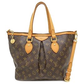 Louis Vuitton Marrone Monogram Palermo PM Marrone