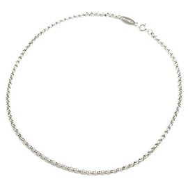 Hermès Hermes Sterling Silver 925 Vintage Rounded Necklace Other