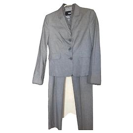Love Moschino Traje de Lana Gris Gris