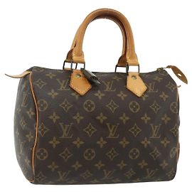 LOUIS VUITTON Bolsa Monogram Speedy 25 M41528 LV Auth 175495A Monograma