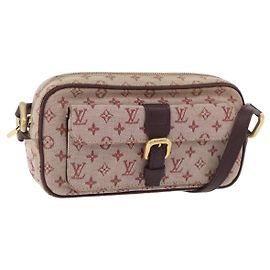LOUIS VUITTON Monogram Mini Juliet MM Bolsa de Ombro Vermelha M92219 LV Auth 177057 Vermelho