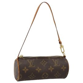 LOUIS VUITTON Pochette Monogram Papillon LV Auth 177297 Monograma