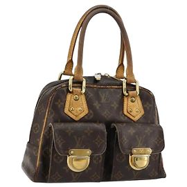 LOUIS VUITTON Bolsa Monogram Manhattan PM M40026 LV Auth BA12388 Monograma