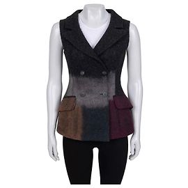 Christian Dior Wollweste, figurbetont - Gr. 36 Gebraucht Andere