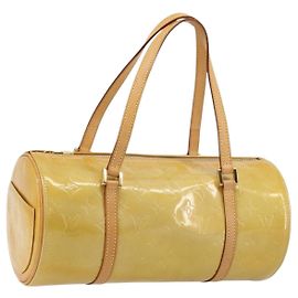 LOUIS VUITTON Sac à main Monogram Vernis Bedford Beige M91006 LV Auth 177020 Beige