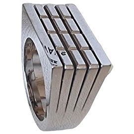 Piaget Siegelring 18k Weißgold Weiß