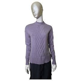 Badgley Mischka Suéter de malha roxo Roxo