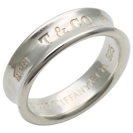 Tiffany & Co. 1837 Men's Band Ring Silvery