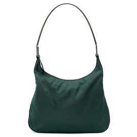Bolsa de Ombro Prada Green Tessuto Verde
