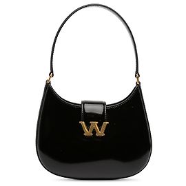 Alexander Wang Bolsa Hobo W Legacy em couro de vitelo preto, Small Preto
