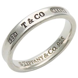 Tiffany & Co. 1837 schmaler Silberring Silber