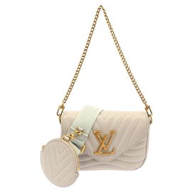 Borsa a Spalla Louis Vuitton New Wave Multi Pochette Marrone