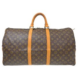 Louis Vuitton Keepall Monogram Canvas 55 Marrom