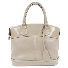 Borsa Louis Vuitton Suhali Lockit PM M91790 Marrone