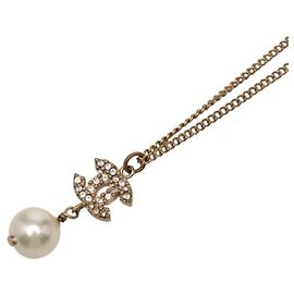 Collana Chanel Coco Mark placcata oro D'oro