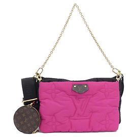 Louis Vuitton LV Pillow Maxi Multi Pochette Accessoires Nero Rosa
