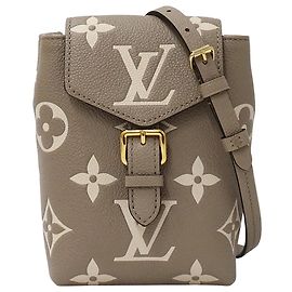 Bolso Louis Vuitton Bicolor Monogram Empreinte Multicolor Beige