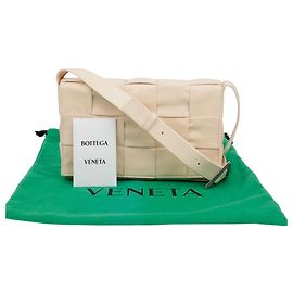 Bottega Veneta Borsa a tracolla Cassette Bianco