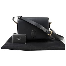 Saint Laurent Le Saddle Shoulder Crossbody Bag Gris