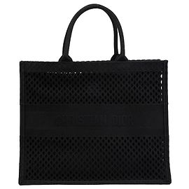Dior Sac cabas Mesh Book Large Tote Bag Noir