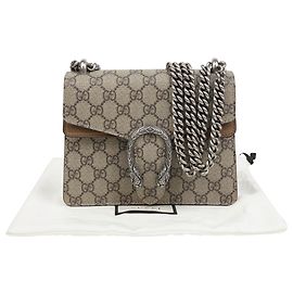 Gucci Mini borsa a tracolla Dionysus con catena Marrone