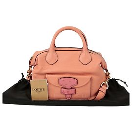 Loewe Bolsa de Ombro May Tote Rosa