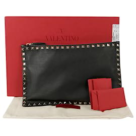 Valentino Garavani Pochette Rockstud Noir