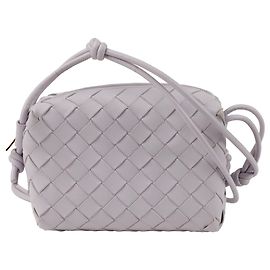 Bottega Veneta Bolsa tiracolo mini Loop Roxo