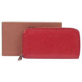 Louis Vuitton Carteira Long Zippy Vermelho