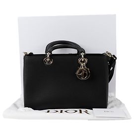 Dior Sac à bandoulière cabas medium Lady De Sire My Abc Noir