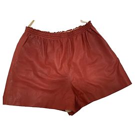 Miu Miu Shorts Dark red