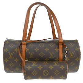 Bolsa Louis Vuitton Papillon Monogram Canvas 30 Marrom
