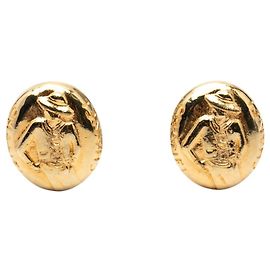 Orecchini a clip ovali Mademoiselle Chanel D'oro