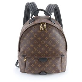 Sac à dos Louis Vuitton Monogram Palm Springs MM Marron
