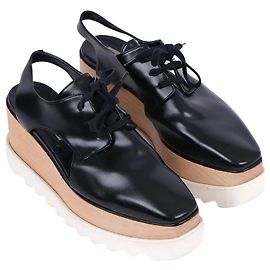 Stella Mc Cartney Mules compensées Noir
