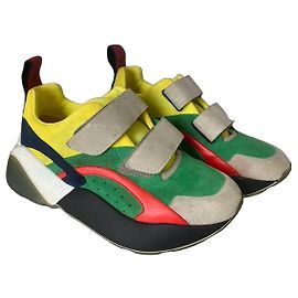 Stella Mc Cartney Baskets en tissu Eclypse Multicolore