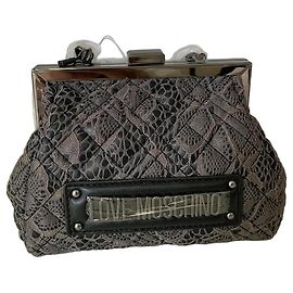 Love Moschino Handtaschen Anthrazitgrau