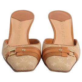 Louis Vuitton Mules Beige