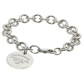 Pulsera Tiffany & Co. con dije redondo Otro