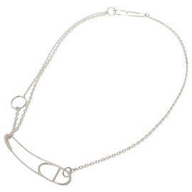 Hermès Collana lunga Hermes Chaine d'Ancre Punk Argento